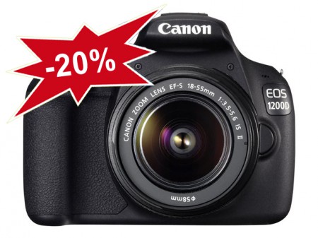 Canon EOS 1200D - Digitalkamera inkl. EF-S 18-55mm IS-II Objektiv