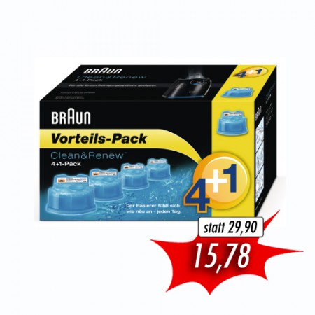 Braun CCR 4+1 Ersatzkartuschen
