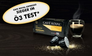 Cafe Royal Kapseln Testsieger in Blindverkostung