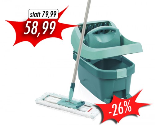 Leifheit Set Wischtuchpresse Profi micro duo (55077)
