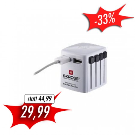 SKROSS World USB Charger Netzteil