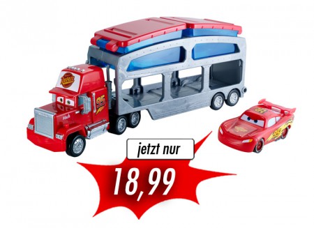 Mattel Disney Cars Macks Farbwechsel Station