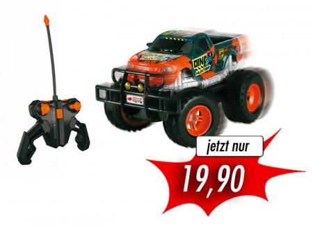 Dickie Toys Dickie RC Dino Hunter RTR 1:24 ferngesteuertes Auto orange