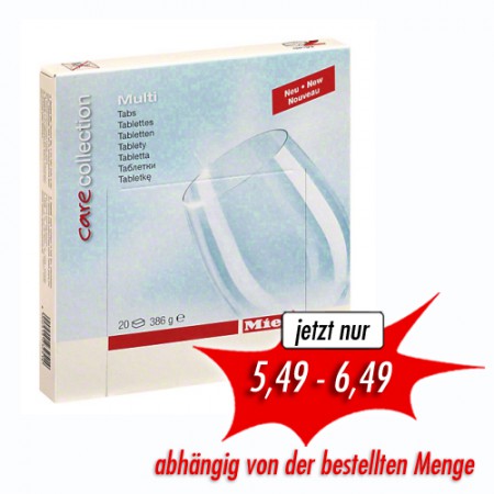 Miele Geschirrspültabs 20 Stk/Packung
