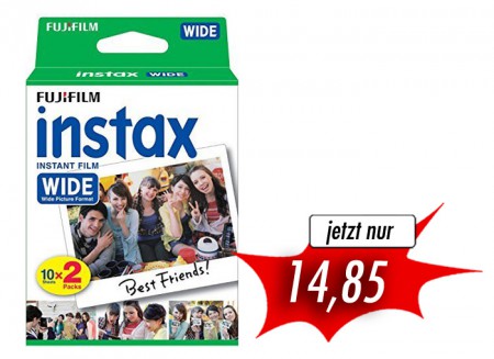 Fujifilm Instax Film glossy Wide Doppelpack