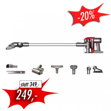 Dyson DC35 Multi Floor 2in1 - rot/grau
