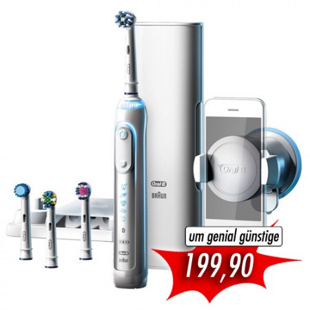 Oral-B Genius 9000 White Elektrische Zahnbürste