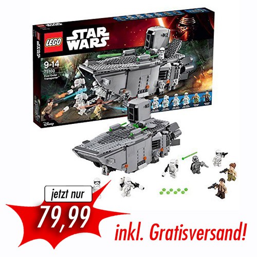 LEGO - STAR WARS EPISODE VII - FIRST ORDER TRANSPORTER