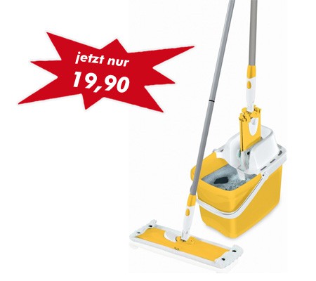 Leifheit - Set Combi Clean M "sunflower yellow" 52047